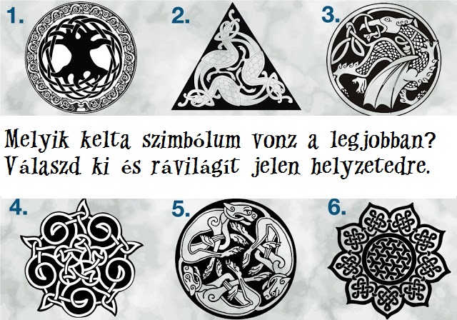 Válassz egy kelta jelképet, hogy megtudd, mit üzennek Neked a tündérek!