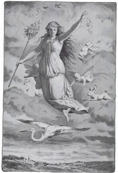 A termékenység szász istennője, Eostre