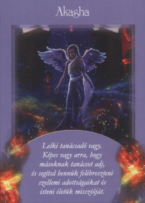 Harmadik angyalkártya: Akasha