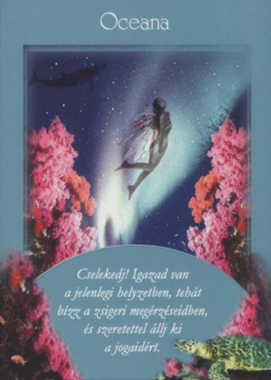 Első angyalkártya: Oceana