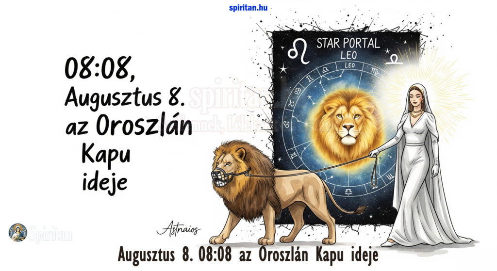 A csodálatos erejű Oroszlánkapu Portál augusztus 8-án nyílik meg Oroszlán újholddal. Kép: Astraios