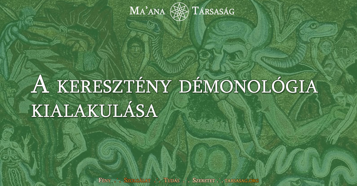 A keresztény démonológia kialakulása