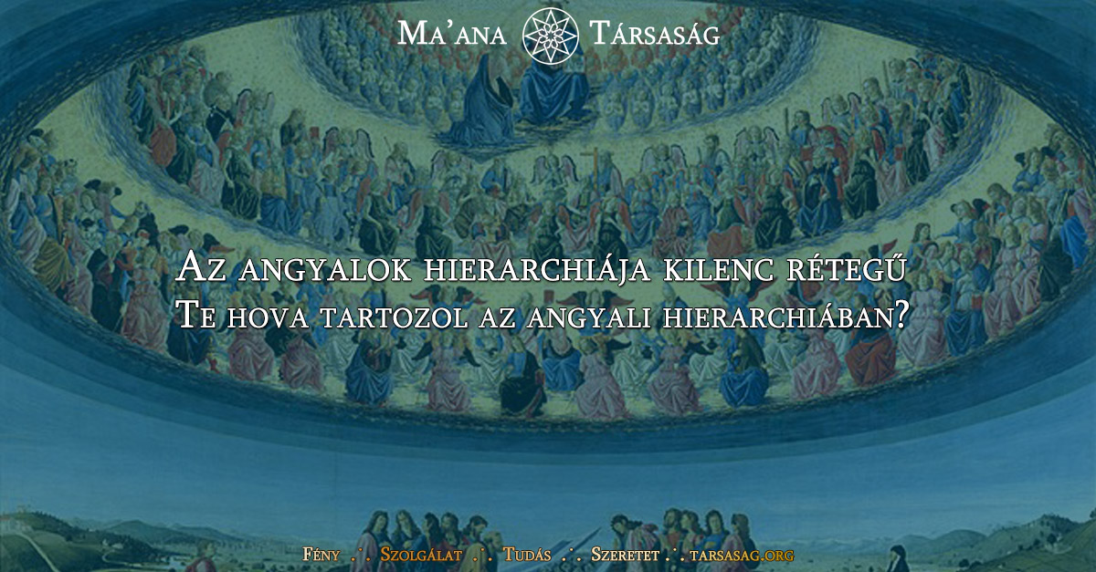 Az angyalok hierarchiája kilenc rétegű - Te hova tartozol az angyali hierarchiában?
