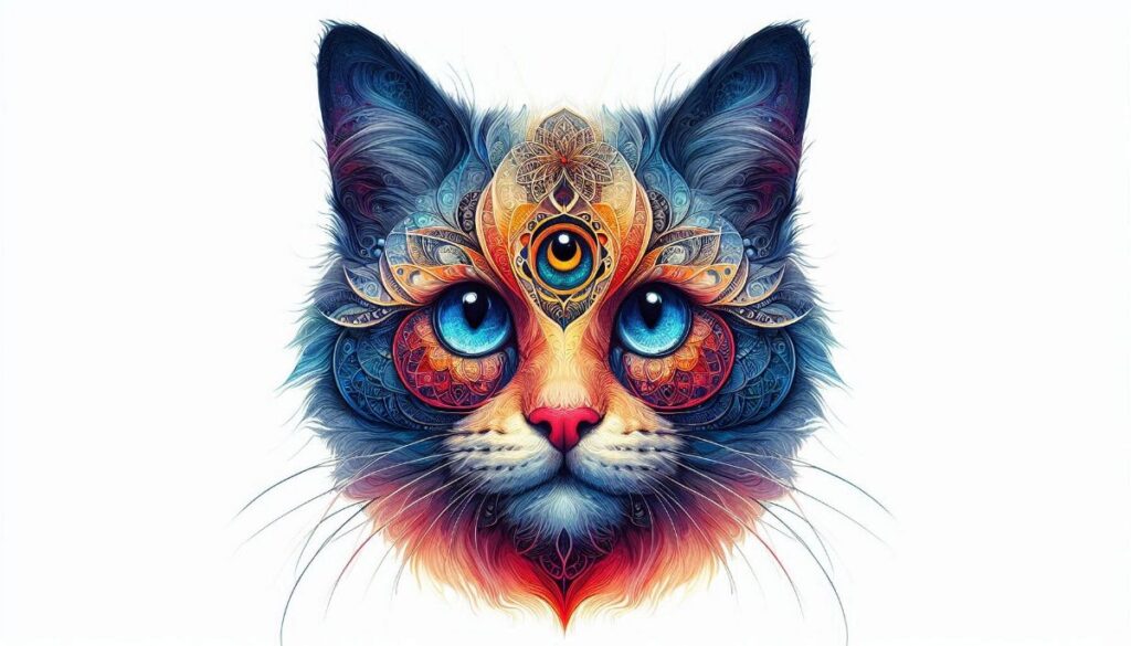 A macskák spirituális energiája.