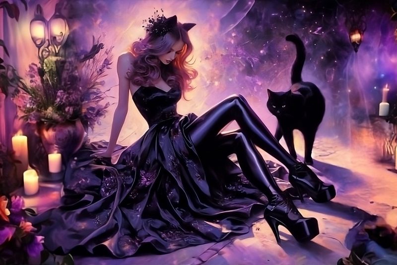 Miért kezelik a babonás hagyományok a fekete macskákat szerencsétlennek?