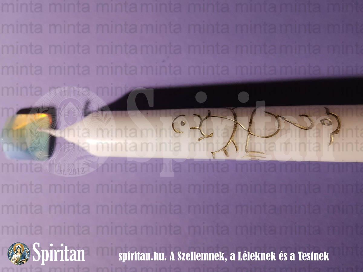spiritan webshop Asstraios spirituális ezoterikus műhelye Fénypecsétes gyertya, 1 célra, avatással, prémium