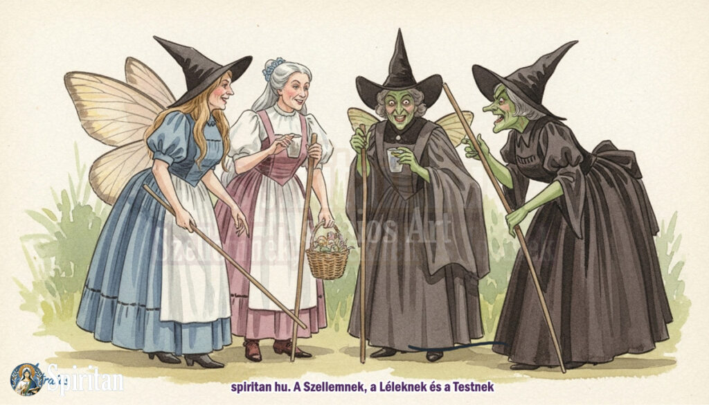 A boszorkányok világa: négy irány, négy erő