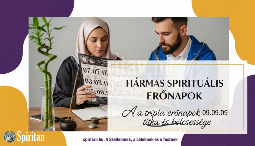 Hármas Spirituális Erőnapok: a tripla erőnapok titka és bölcsessége